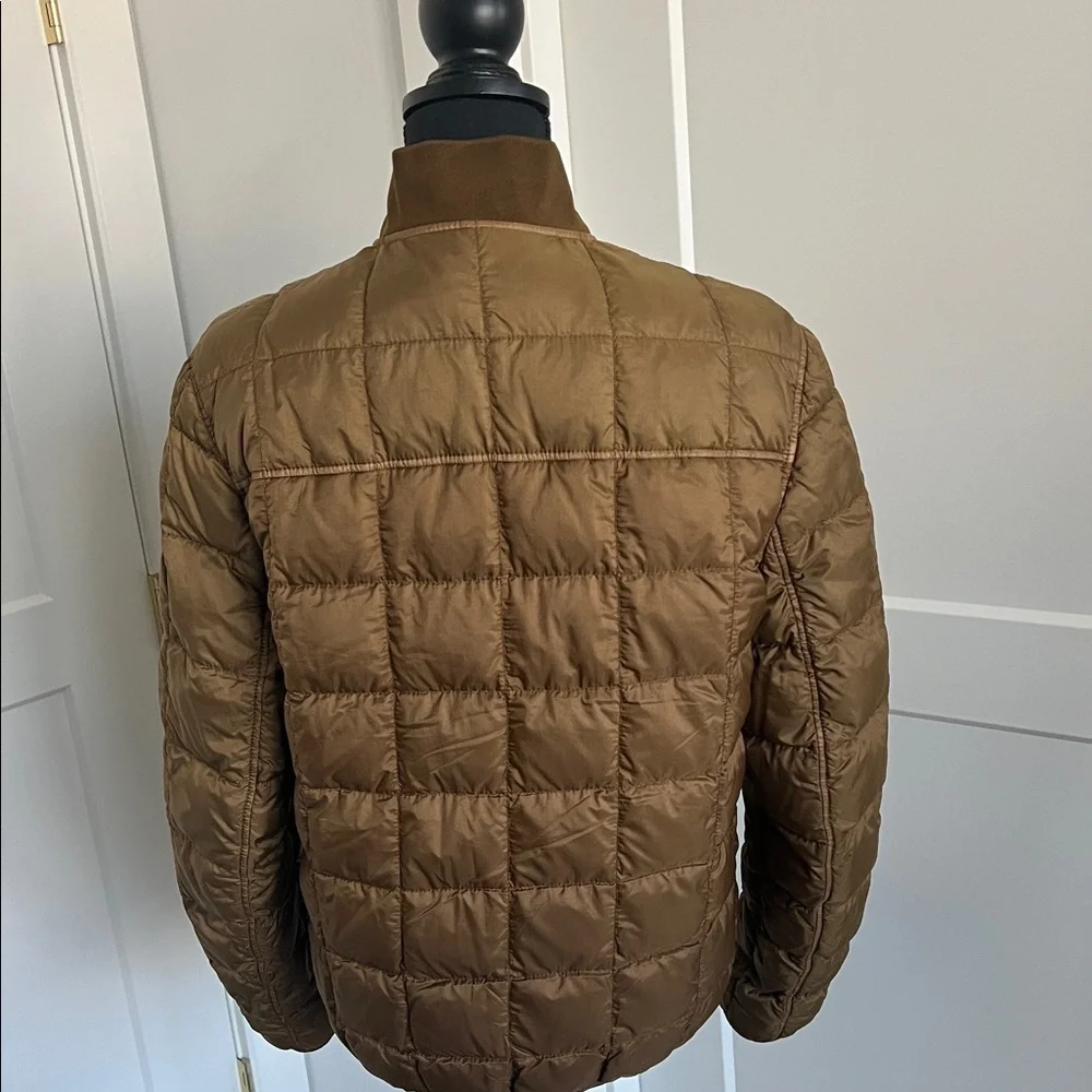 Burberry Brit Down Brown Quilted Jacket - Picture 5 of 7